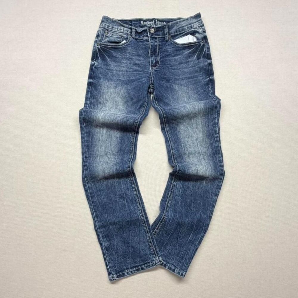 Request Women's Blue and Navy Jeans